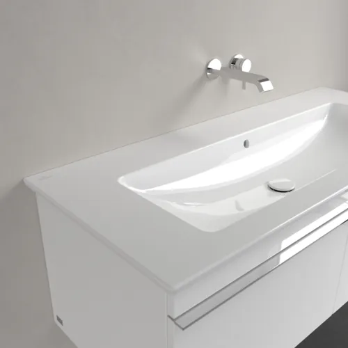 VILLEROY BOCH Skříňkové umyvadlo Venticello, 1200 x 500 x 175 mm, bílá Alpine CeramicPlus, s přepadem #4104CJR1, obrázek 7