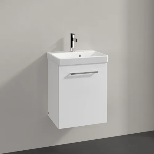 VILLEROY BOCH Avento toaletní skříňka, 1 dvířka, 430 x 514 x 384 mm, Crystal White #A88700B4, obrázek 2