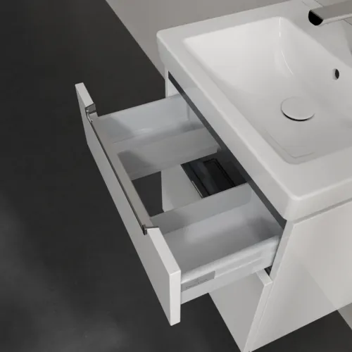 VILLEROY BOCH Subway 2.0 Vanity unit, 2 zásuvky, 537 x 590 x 423 mm, lesklá bílá #A90810DH, obrázek 7