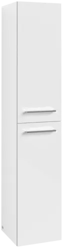 VILLEROY BOCH Vysoká skříň Avento, 2 dveře, 350 x 1760 x 404 mm, Crystal White #A89400B4