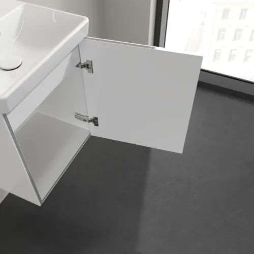 VILLEROY BOCH Avento toaletní skříňka, 1 dvířka, 430 x 514 x 384 mm, Crystal White #A88701B4, obrázek 7