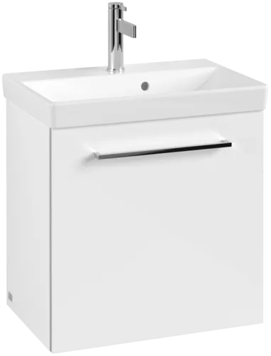 VILLEROY BOCH Avento toaletní skříňka, 1 dvířka, 430 x 514 x 384 mm, Crystal White #A88701B4