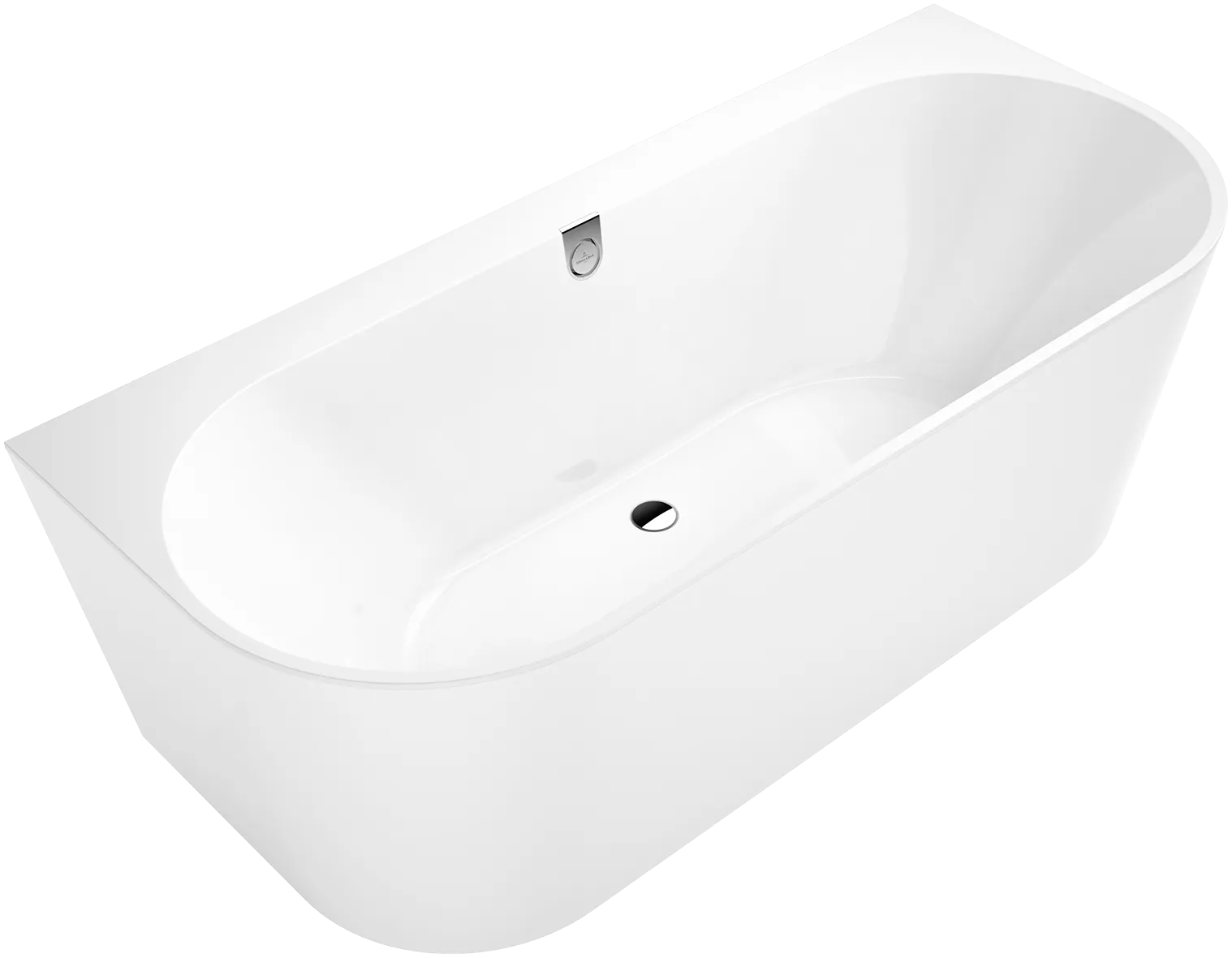 VILLEROY BOCH Předstěnová vana Oberon 2.0, 1800 x 800 mm, bílá Alpine #UBQ180OBR9CD00V-01