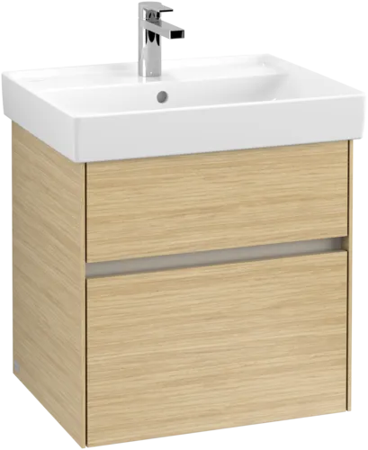 VILLEROY BOCH Toaletní skříňka Collaro, 2 zásuvky, 554 x 546 x 444 mm, severský dub #C00800VJ