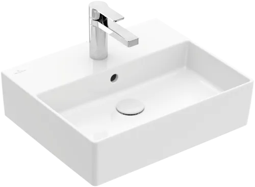 VILLEROY BOCH Umyvadlo Memento 2.0, 500 x 420 x 140 mm, bílá Alpine, s přepadem, leštěné #4A225G01