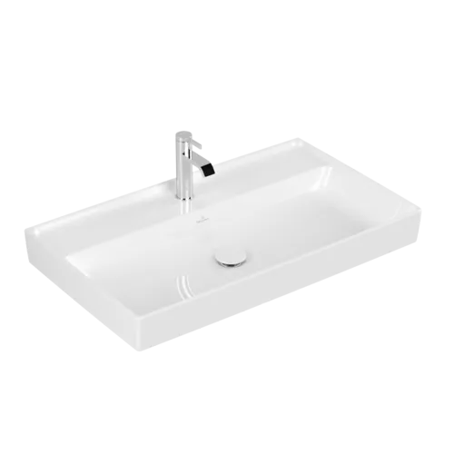 VILLEROY BOCH Umyvadlo na skříňku Collaro, 800 x 465 x 160 mm, bílé Alpine CeramicPlus, bez přepadu #4A3381R1