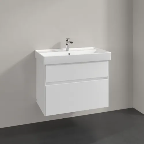 VILLEROY BOCH Umyvadlová skříňka Collaro, 2 zásuvky, 754 x 546 x 444 mm, lesklá bílá #C01000DH, obrázek 2