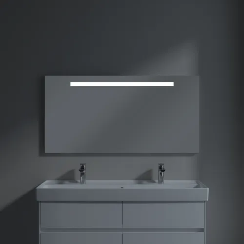 VILLEROY BOCH Více informací Jedno zrcadlo s osvětlením, 1200 x 600 x 30 mm #A430A300, obrázek 7