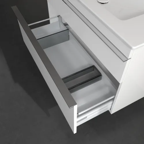 VILLEROY BOCH Venticello toaletní skříňka, 2 zásuvky, 953 x 590 x 502 mm, lesklá bílá / lesklá bílá #A92601DH, obrázek 6