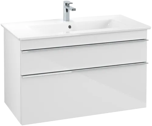 VILLEROY BOCH Venticello toaletní skříňka, 2 zásuvky, 953 x 590 x 502 mm, lesklá bílá / lesklá bílá #A92601DH, obrázek 1