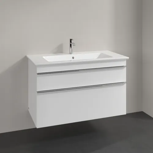 VILLEROY BOCH Venticello toaletní skříňka, 2 zásuvky, 953 x 590 x 502 mm, lesklá bílá / lesklá bílá #A92601DH, obrázek 2