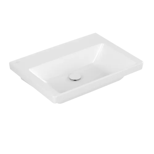VILLEROY BOCH Umyvadlo Subway 3.0, 650 x 470 x 165 mm, bílá Alpine, bez přepadu #4A706801