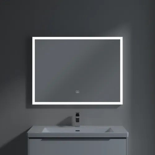 VILLEROY BOCH Zrcadlo Subway 3.0, s osvětlením, 1000 x 750 x 47,5 mm #A4631000, obrázek 7