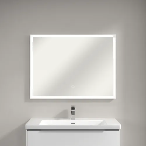 VILLEROY BOCH Zrcadlo Subway 3.0, s osvětlením, 1000 x 750 x 47,5 mm #A4631000, obrázek 3