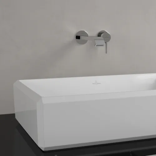 VILLEROY BOCH Antheus umyvadlo na desku, 645 x 390 x 150 mm, bílá Alpine CeramicPlus, bez přepadu #4A1065R1, obrázek 7