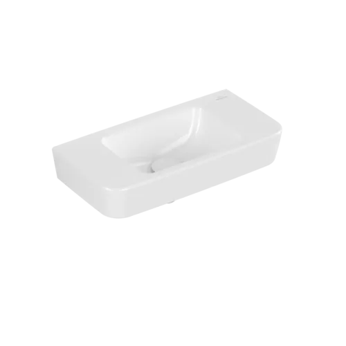 VILLEROY BOCH Umyvadlo O.novo Compact, 500 x 250 x 145 mm, bílé Alpine, bez přepadu #43425301