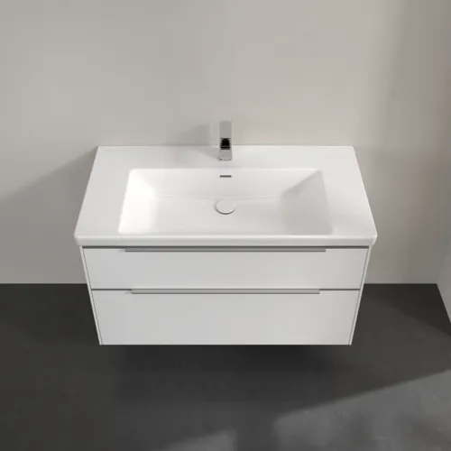 VILLEROY BOCH Subway 3.0 Vanity unit, 2 zásuvky, 973 x 576 x 478 mm, Brilliant White #C57000VE, obrázek 4