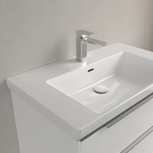 VILLEROY BOCH Umyvadlo Subway 3.0, 800 x 470 x 165 mm, bílé Alpine CeramicPlus, s přepadem #4A7080R1, obrázek 8