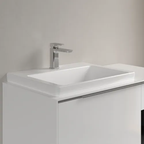 VILLEROY BOCH Umyvadlo Subway 3.0, 600 x 470 x 165 mm, bílá Alpine, bez přepadu, leštěné #4A706L01, obrázek 2
