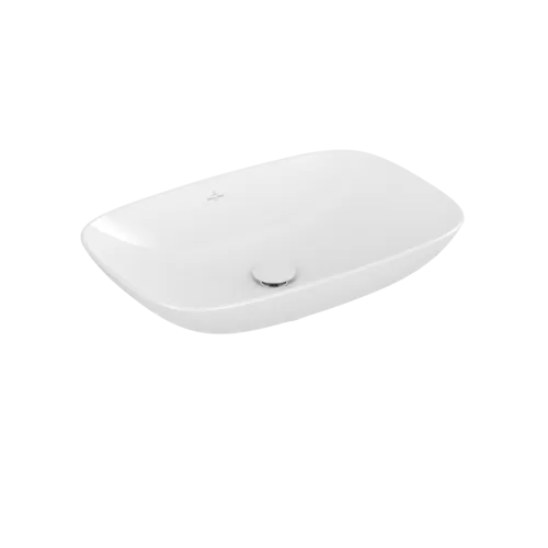 VILLEROY BOCH Loop & Friends Umyvadlo na desku, 620 x 420 x 120 mm, White Alpine CeramicPlus, bez přepadu #4A5001R1