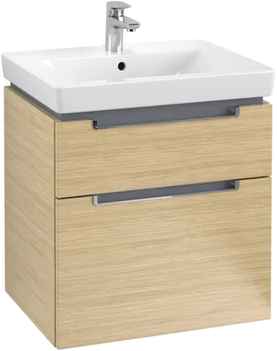VILLEROY BOCH Subway 2.0 Vanity unit, 2 zásuvky, 587 x 590 x 454 mm, dub severský #A90910VJ