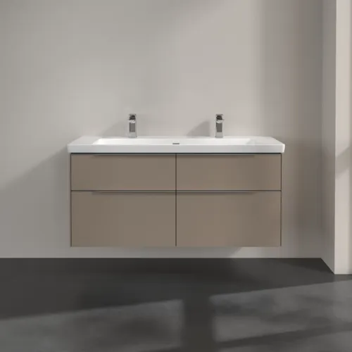 VILLEROY BOCH Subway 3.0 Vanity unit, 4 zásuvky, 1272 x 576 x 478 mm, Taupe #C60200VM, obrázek 3