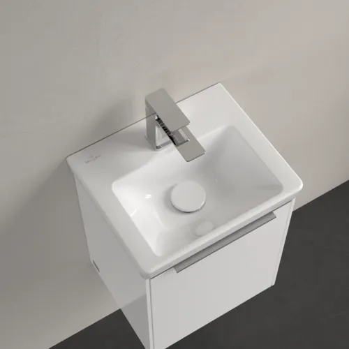 VILLEROY BOCH Umyvadlo Subway 3.0, 370 x 305 x 130 mm, bílá Alpine CeramicPlus, bez přepadu #437038R1, obrázek 4