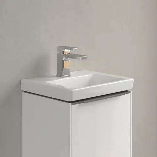 VILLEROY BOCH Umyvadlo Subway 3.0, 370 x 305 x 130 mm, bílá Alpine CeramicPlus, bez přepadu #437038R1, obrázek 2