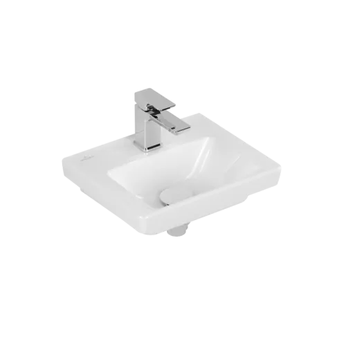 VILLEROY BOCH Umyvadlo Subway 3.0, 370 x 305 x 130 mm, bílá Alpine CeramicPlus, bez přepadu #437038R1
