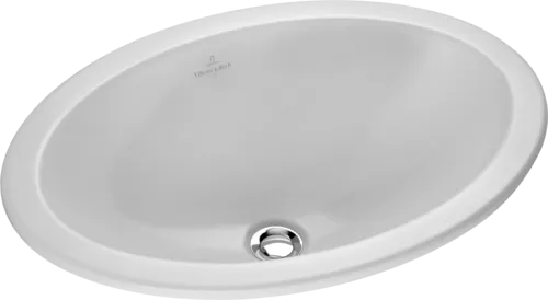 VILLEROY BOCH Vestavné umyvadlo Loop & Friends, 660 x 470 x 230 mm, alpská bílá, s přepadem, neleštěné #61553001