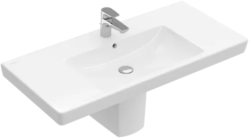 VILLEROY BOCH Skříňkové umyvadlo Subway 2.0, 1000 x 480 x 180 mm, bílá alpská, s přepadem #7175A001, obrázek 2