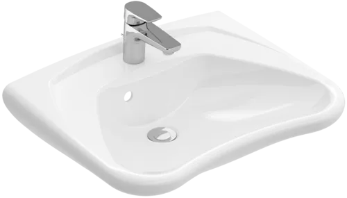 VILLEROY BOCH ViCare umyvadlo ViCare, 600 x 490 x 180 mm, bílá Alpine, s přepadem #71196301