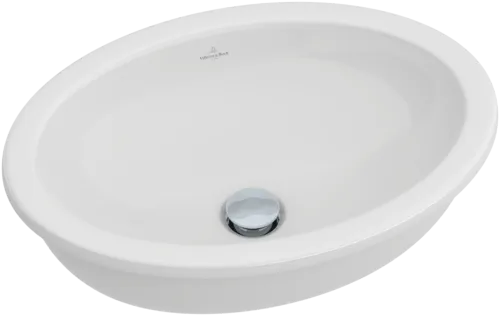 VILLEROY BOCH Vestavné umyvadlo Loop & Friends, 570 x 410 x 215 mm, bílá Alpine CeramicPlus, s přepadem, neleštěné #615520R1