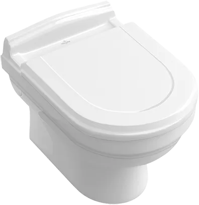 VILLEROY BOCH Hommage Omyvatelné WC, závěsné, Pergamon CeramicPlus #6661B0R3