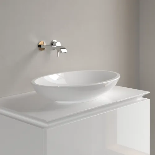 VILLEROY BOCH Umyvadlo na desku Loop & Friends, 585 x 380 x 110 mm, bílá Alpine, s přepadem #51510001, obrázek 3