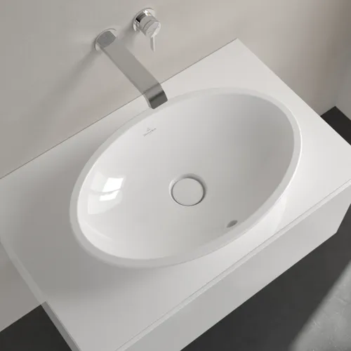 VILLEROY BOCH Umyvadlo na desku Loop & Friends, 585 x 380 x 110 mm, bílá Alpine, s přepadem #51510001, obrázek 5