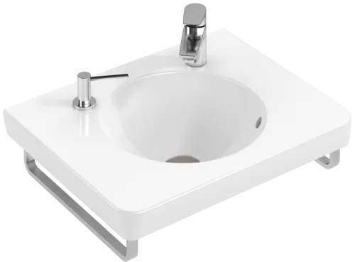 VILLEROY BOCH Příslušenství Držák na ručníky, 20 x 399 x 75 mm, nerezová ocel, leštěný do zrcadla #929640D7