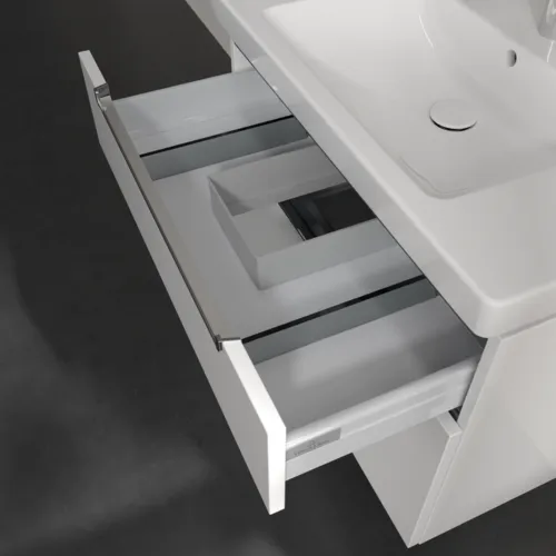 VILLEROY BOCH Subway 2.0 Vanity unit, 2 zásuvky, 787 x 590 x 449 mm, lesklá bílá #A91410DH, obrázek 7