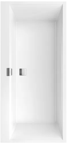 VILLEROY BOCH Obdélníková vana Squaro Edge 12, 1600 x 750 mm, bílá Alpine #UBQ160SQE2DV01