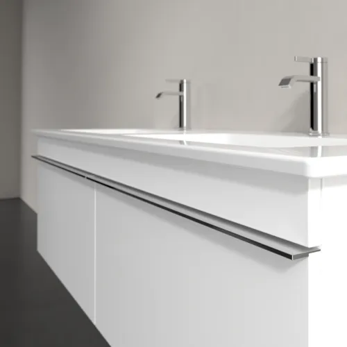 VILLEROY BOCH Venticello toaletní skříňka, 2 zásuvky, 1253 x 420 x 502 mm, lesklá bílá / lesklá bílá #A93901DH, obrázek 5