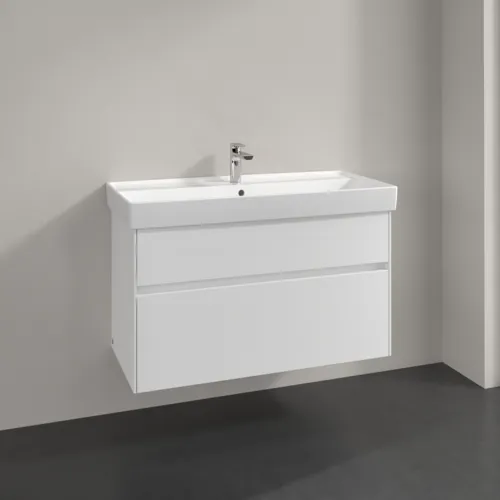V&B COLLARO skříňka pod umyvadlo 100cm #C01100MS - bílá mat, obrázek 2