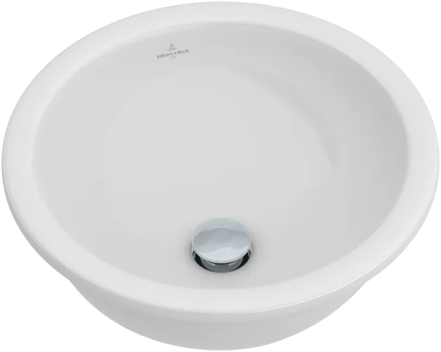 VILLEROY BOCH Podomítkové umyvadlo Loop & Friends, 380 x 380 x 210 mm, bílá Alpine, bez přepadu #61813801