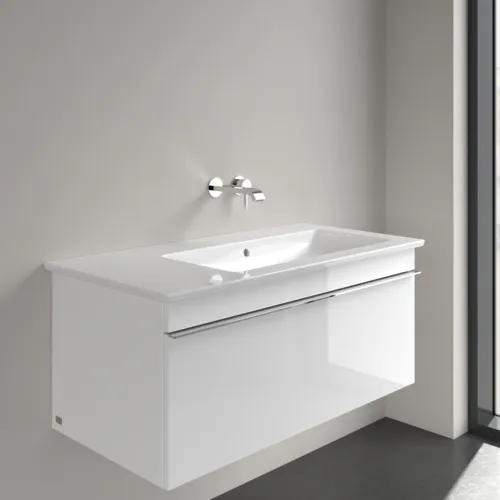 VILLEROY BOCH Skříňkové umyvadlo Venticello, 1000 x 500 x 170 mm, bílá Alpine CeramicPlus, s přepadem #4134R3R1, obrázek 3