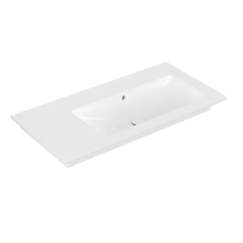 VILLEROY BOCH Skříňkové umyvadlo Venticello, 1000 x 500 x 170 mm, bílá Alpine CeramicPlus, s přepadem #4134R3R1