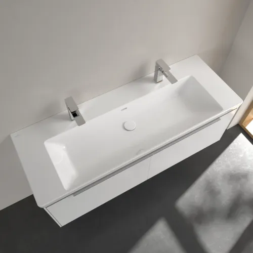 VILLEROY BOCH Umyvadlo Subway 3.0, 1300 x 475 x 170 mm, bílé Alpine CeramicPlus, s přepadem #4A70D4R1, obrázek 5