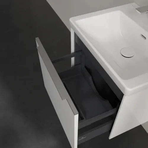 VILLEROY BOCH Subway 3.0 Vanity unit, 1 výsuv, 523 x 429 x 448 mm, Brilliant White #C57900VE, obrázek 6