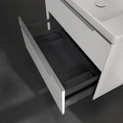 VILLEROY BOCH Subway 3.0 Vanity unit, 2 zásuvky, 772 x 576 x 478 mm, Brilliant White #C57400VE, obrázek 6