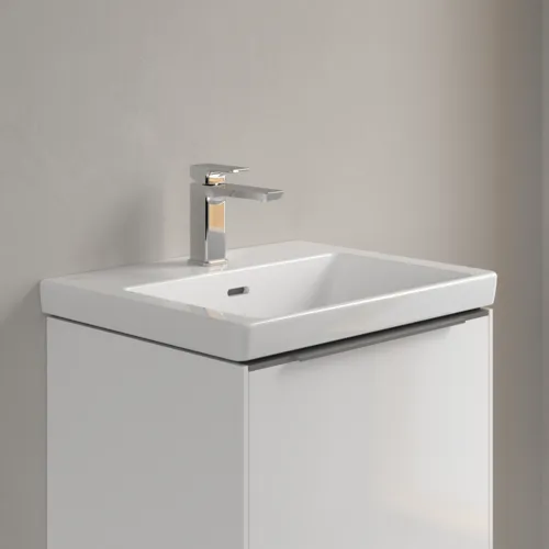 VILLEROY BOCH Umyvadlo Subway 3.0, 550 x 440 x 165 mm, bílá Alpine CeramicPlus, s přepadem #4A70F4R1, obrázek 2