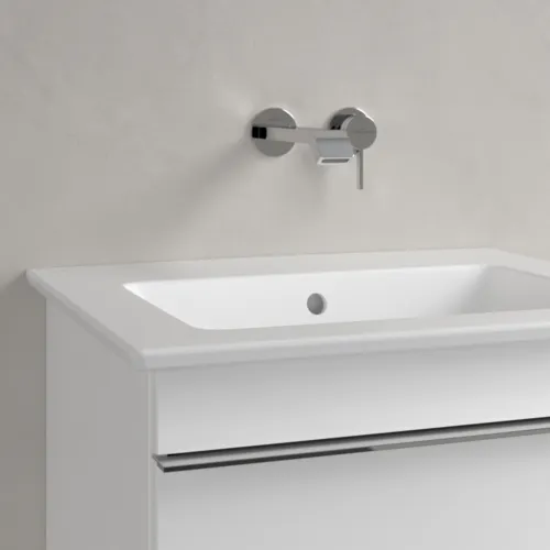 VILLEROY BOCH Umyvadlo Venticello, 600 x 505 x 165 mm, Stone White CeramicPlus, s přepadem #412462RW, obrázek 5