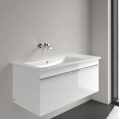 VILLEROY BOCH Skříňkové umyvadlo Venticello, 1000 x 500 x 170 mm, bílá alpská, s přepadem #4134L301, obrázek 2